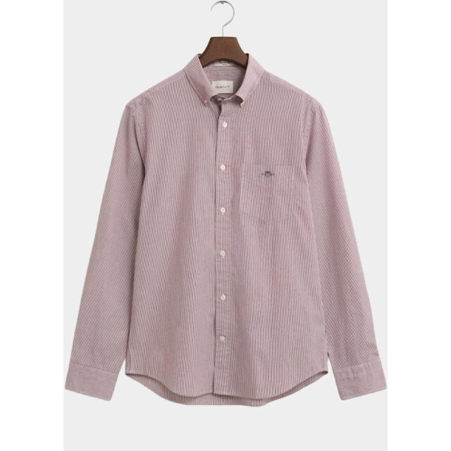 Gant Casual hemd lange mouw reg classic poplin banker shi 3000140/604 203265 large