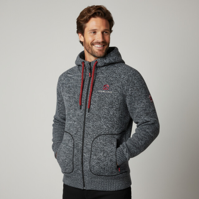 Norlund Ziphood narvik NORM24008-GRY-XL large