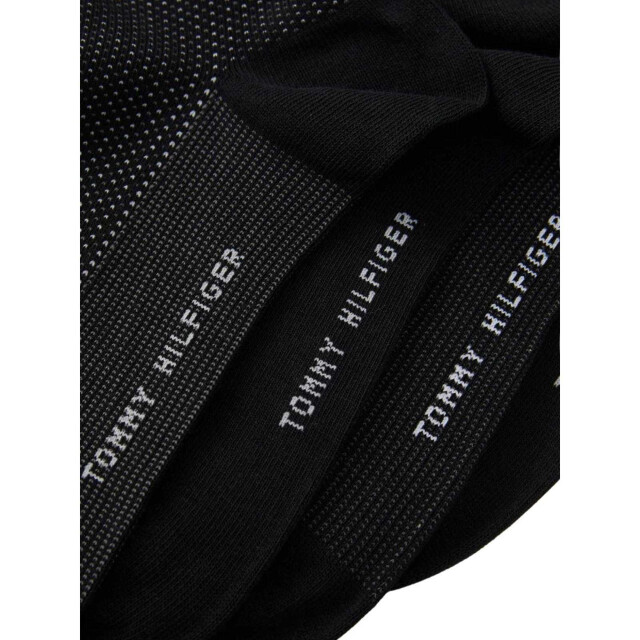 Tommy Hilfiger Katoenen sokken met patroon voor heren (set van 4) UTNA1139_black large