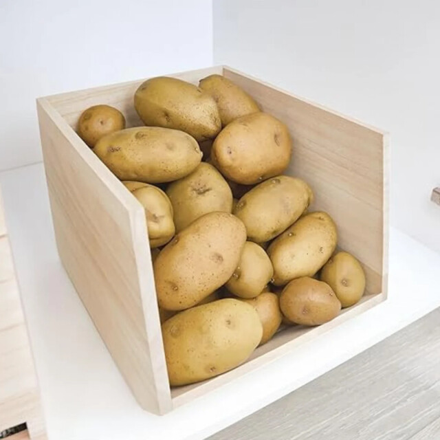 CaliCosy Houten opbergdoos met open voorkant l25,4 cm oka 3426545 large