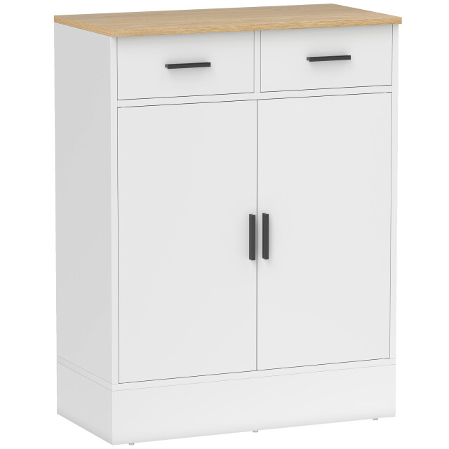 4goodz Buffetkast commode met 2 lades, wit 3426557 large
