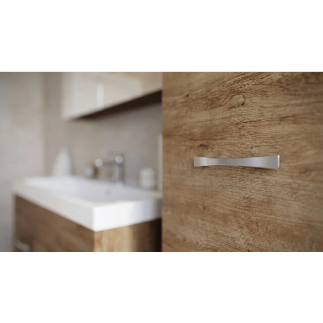 Badplaats Badkamermeubel set paso 80 x 40 cm bruin badmeubel met 3195708 large