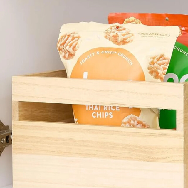 CaliCosy Houten opbergdoos met handgrepen l25,4 cm oka 3426546 large