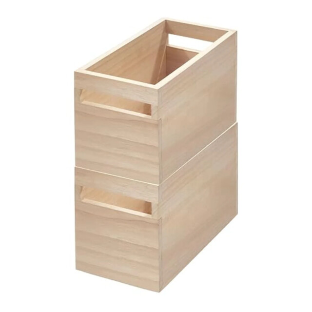 CaliCosy Houten opbergdoos met handvatten h15,2 cm oka 3426547 large