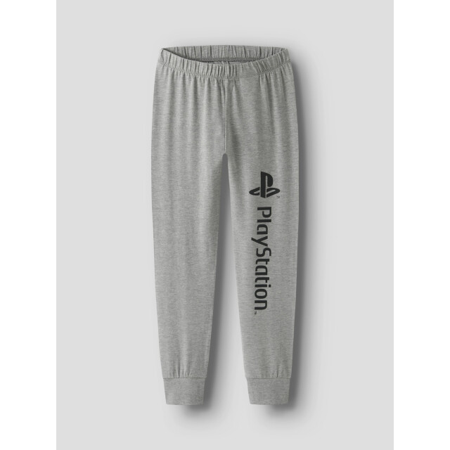 Name It Jongens lange pyjama set nkmolympos playstation print 13249574-Grey Melange large