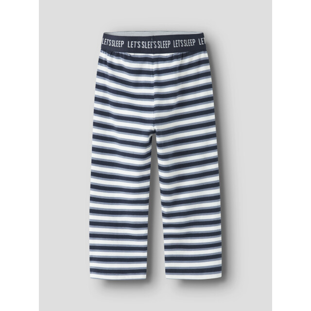 Name It Jongens lange pyjama set nmmramel gestreept donkerblauw 13249344-Navy Blazer large