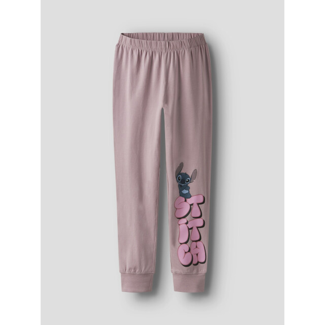 Name It Meisjes lange pyjama set nkfolina stitch lila 13249629-Keepsake Lilac large