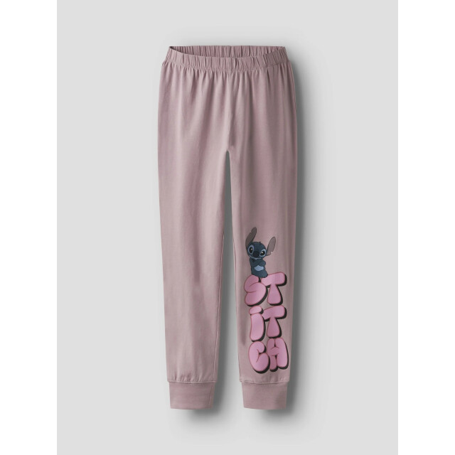 Name It Meisjes lange pyjama set nkfolina stitch lila 13249629-Keepsake Lilac large