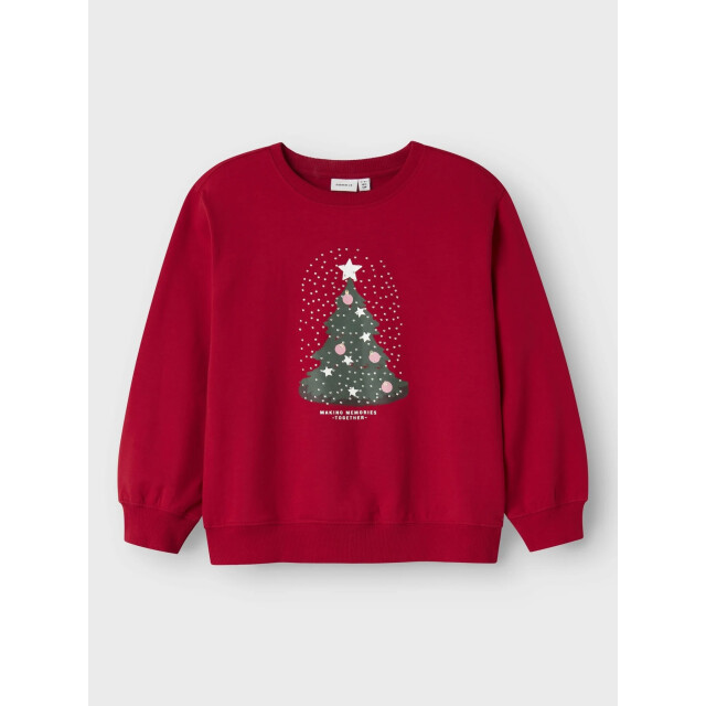 Name It Meisjes kersttrui nkfrili 13248122-Jester Red large