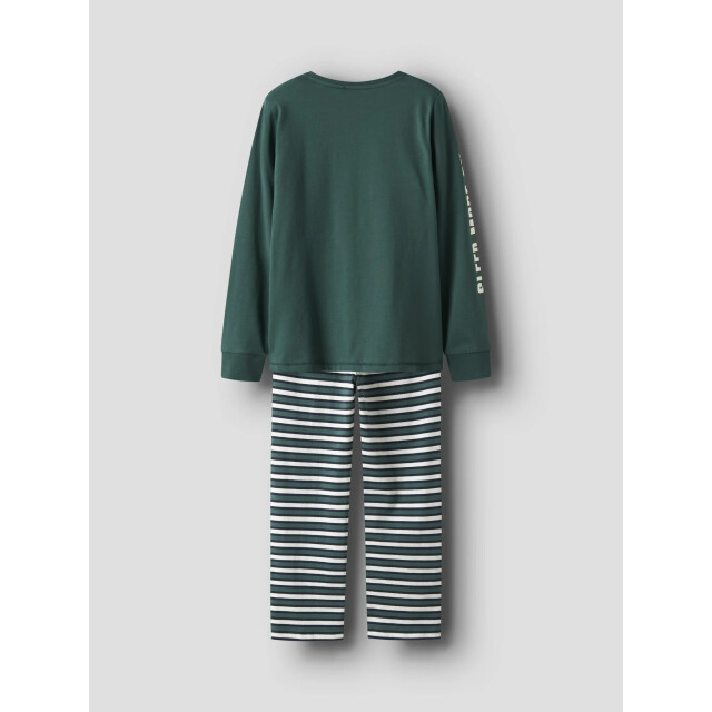 Name It Jongens lange pyjama set nkmramel gestreept 13249341-Bistro Green large