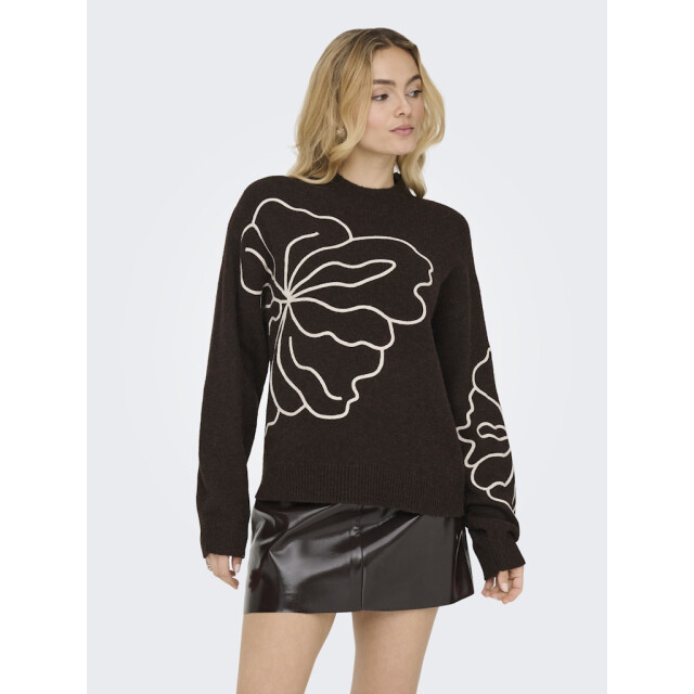 Jacqueline de Yong Jdyjella ls flower pullover knt noos dessin 4219.79.0017 large