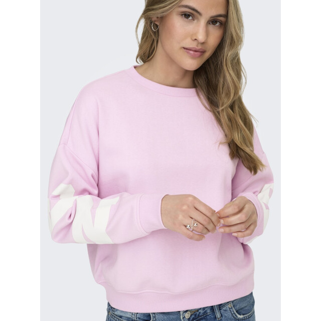 Only Onlsweat ls backsleeve print licht 4209.61.0020 large