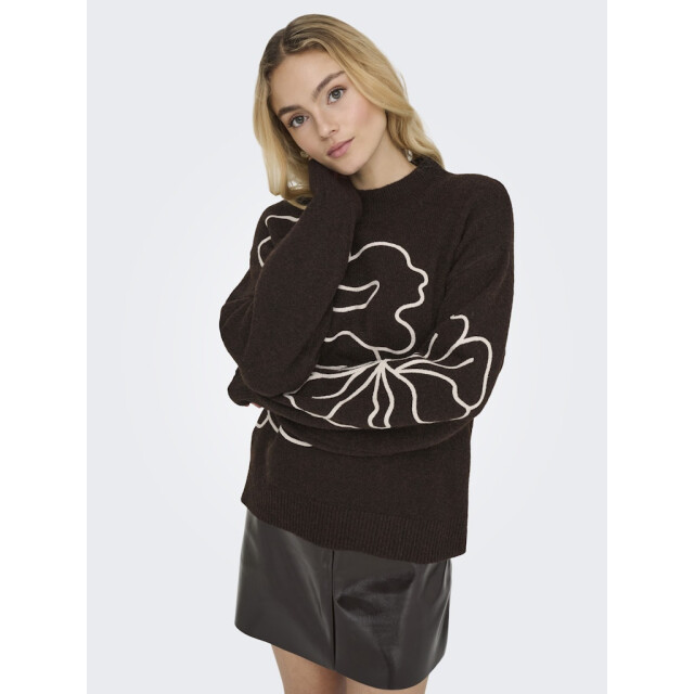 Jacqueline de Yong Jdyjella ls flower pullover knt noos dessin 4219.79.0017 large