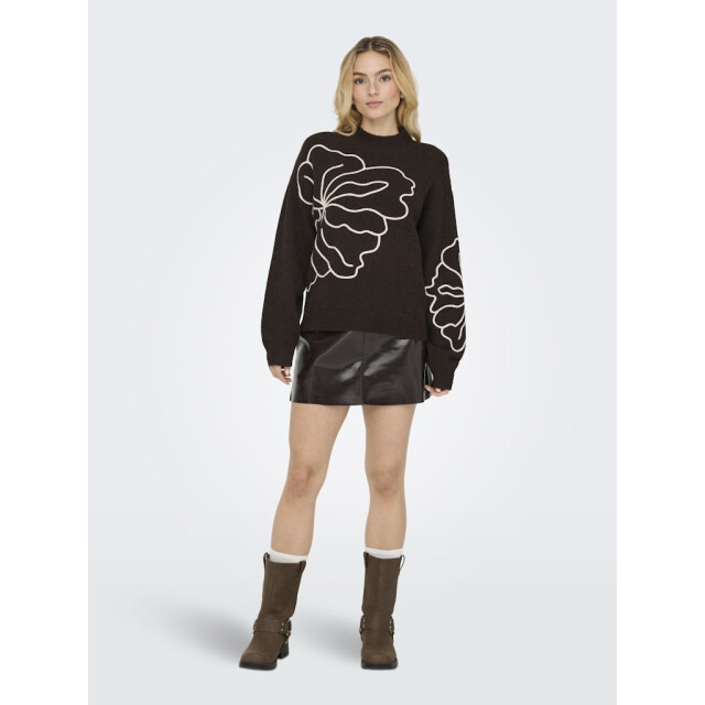 Jacqueline de Yong Jdyjella ls flower pullover knt noos dessin 4219.79.0017 large