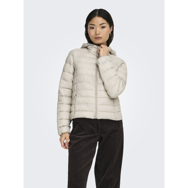 Only Onltahia lw quilted hood jkt noos otw beige 4512.05.0015 large