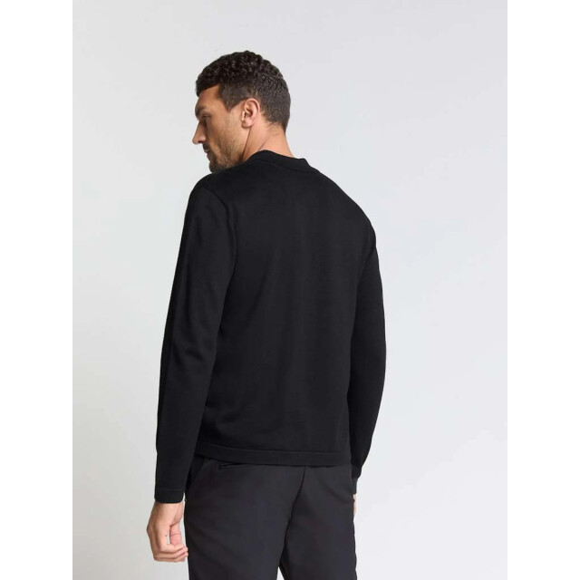 No Excess Pullover full button polo black 29210726-020 large