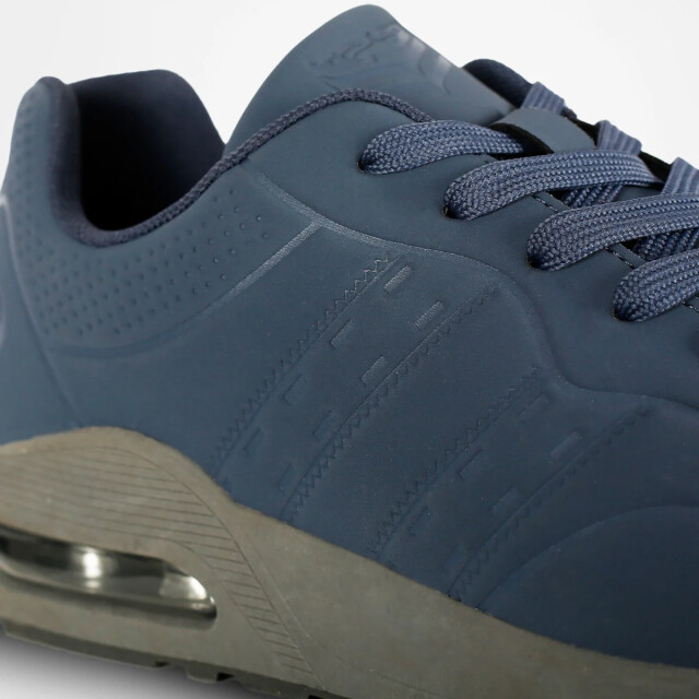 Q1905 Sneaker hank middenblauw/antraciet QM1254341-646-2 large