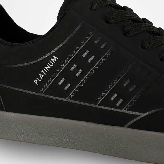 Q1905 Sneaker platinum one zwart/antraciet QM1254637-199-1 large