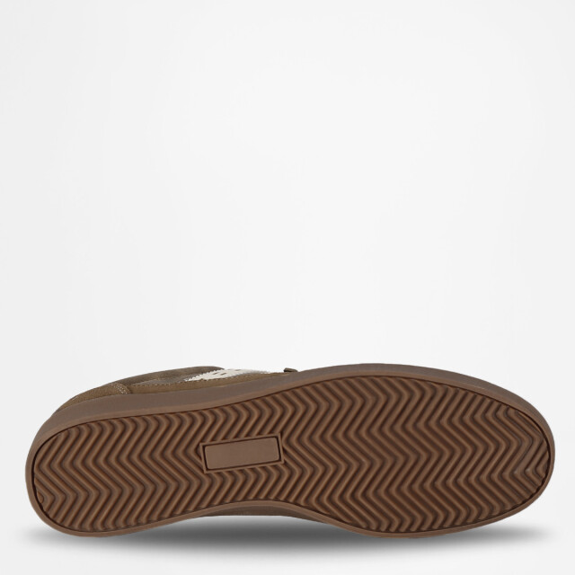 Q1905 Sneaker platinum middenbruin/offwhite/gum QM1254616-801-1 large