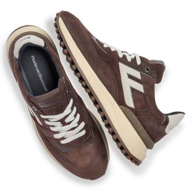 Floris van Bommel 020682 Sneakers Bruin 020682 large