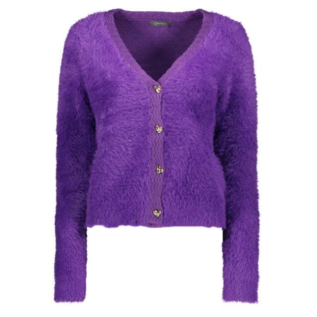 Geisha cardigan hairy 54824-10 380 purple 06741.770.0024 large