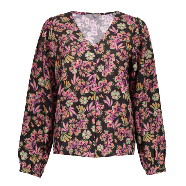 Geisha blouse 53901-20 999 black coral 06615.990.0009 large