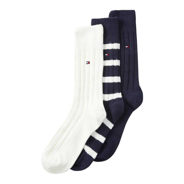 Tommy Hilfiger Effen herensokken (pak van 3) UTNA1084_navy large