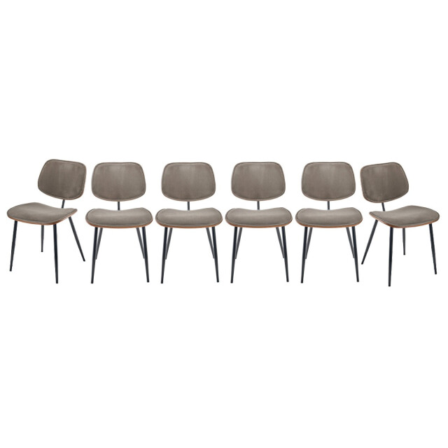 Signature Set van 6 fluwelen stoelen olympia 2936806 large