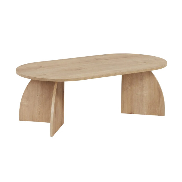 CaliCosy Salontafel met ovaal blad en gebogen poten l120 cm selene 3427949 large