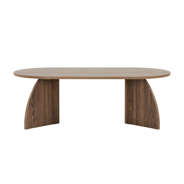 CaliCosy Salontafel met ovaal blad en gebogen poten l120 cm selene 3427951 large