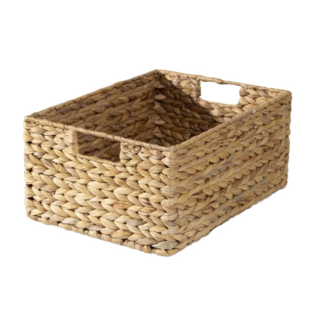 CaliCosy Waterhyacint mand met metalen frame hoogte 17 cm 2928517 large