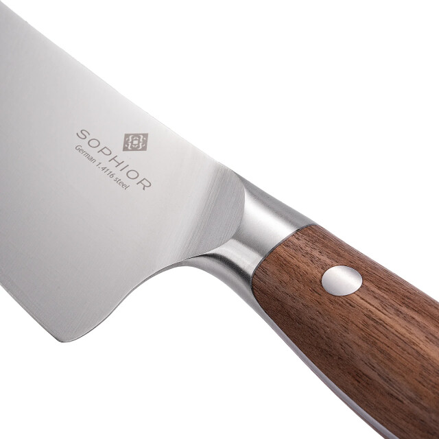 Sophior Koksmes 21 cm – duits staal en walnoothouten handvat 3346163 large