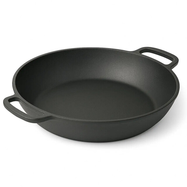 Maysternya Gietijzeren barbecue pan ø 34 x 7 cm zwart 3427416 large