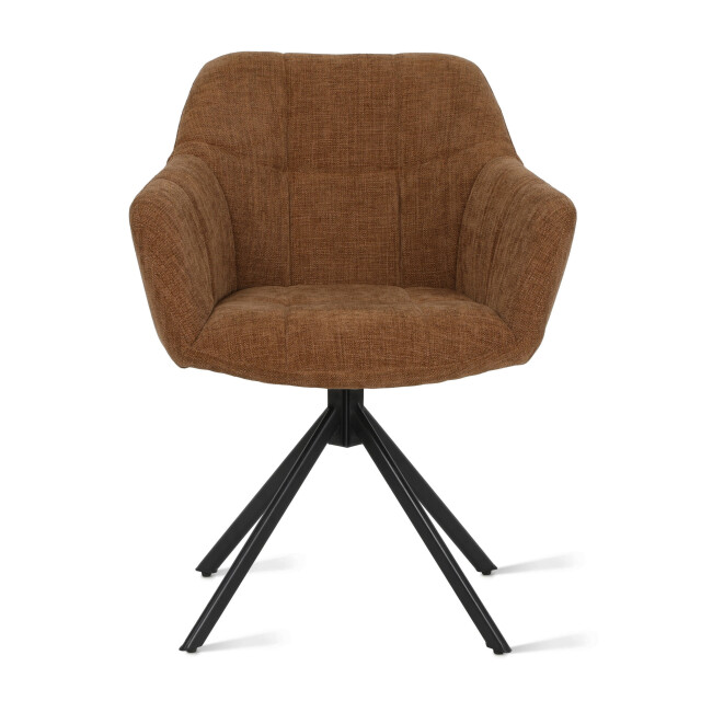 Multifurn Eetkamerstoel jesse stof choco 3428307 large