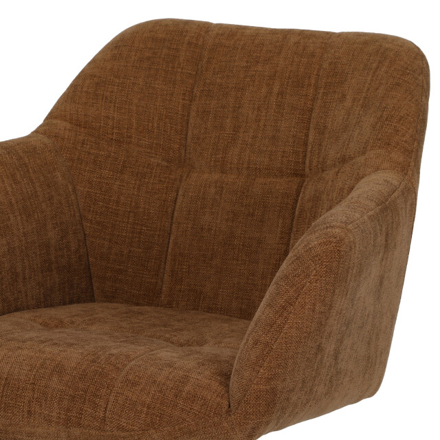 Multifurn Eetkamerstoel jesse stof choco 3428307 large