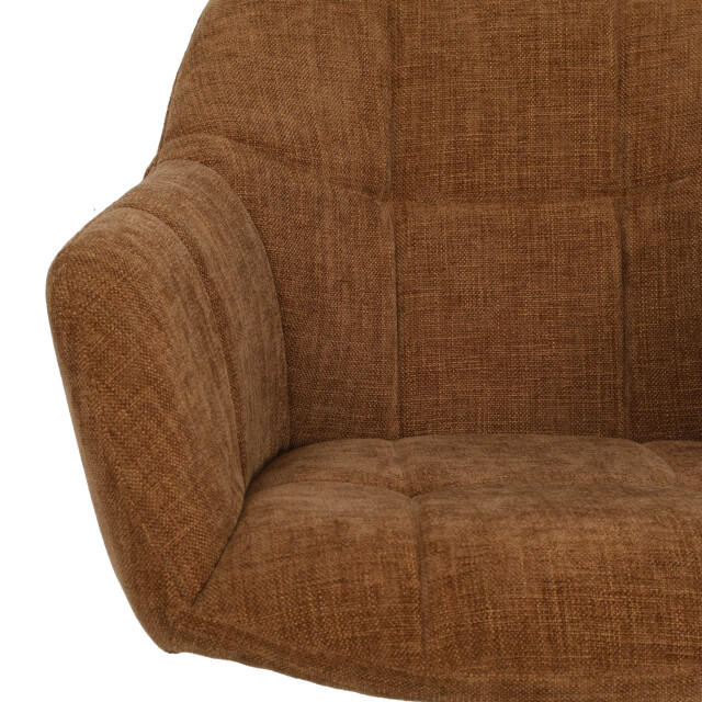 Multifurn Eetkamerstoel jesse stof choco 3428307 large