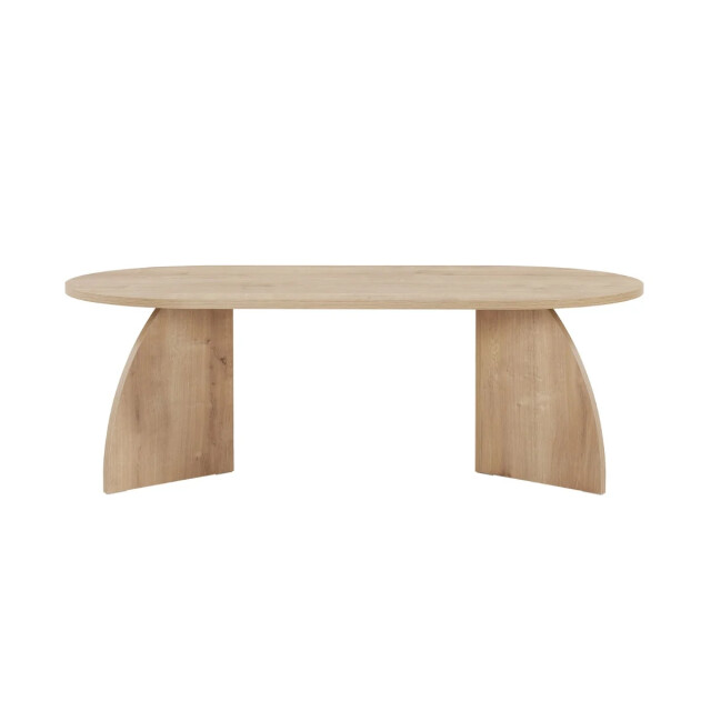 CaliCosy Salontafel met ovaal blad en gebogen poten l120 cm selene 3427949 large