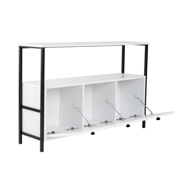 CaliCosy 3-deurs dressoir met 1 bovenplank l120 cm sienna 3428298 large