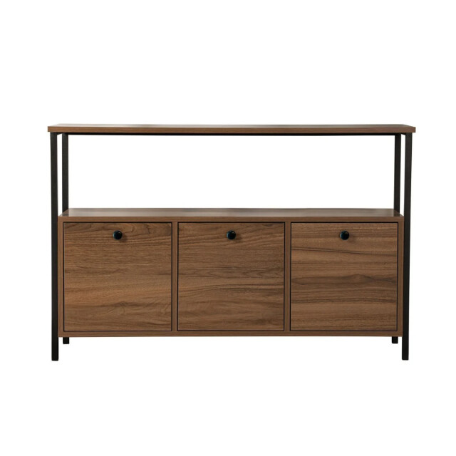 CaliCosy 3-deurs dressoir met 1 bovenplank l120 cm sienna 3428297 large