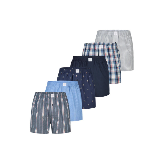 MG-1 Wijde boxershorts heren 6-pack multipack d600 multicolor MG1-600 large