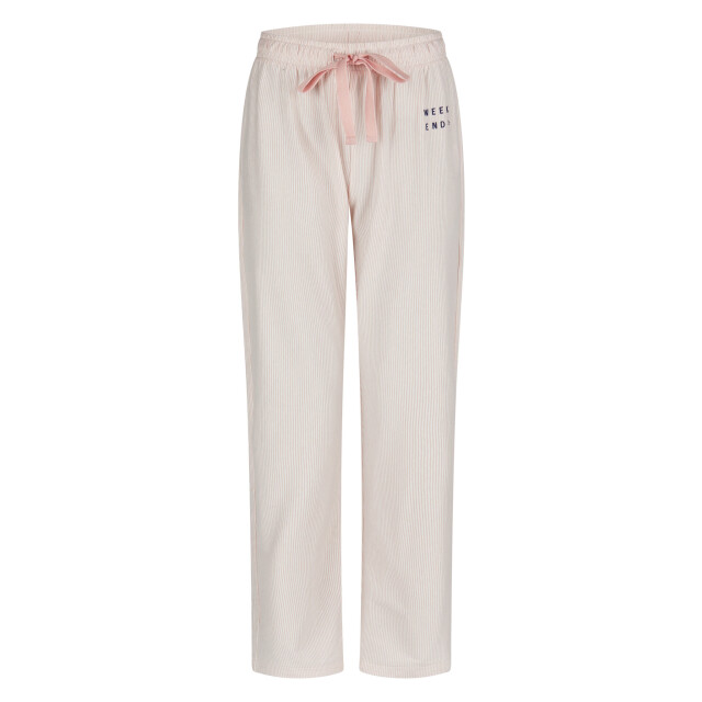 By Louise Dames pyjama set lang blauw/roze gestreept BL-6023-02 large