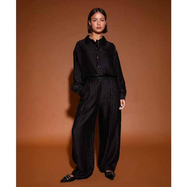 Studio Amaya Filipa blouse glanzend jacquard 9810041602376 large