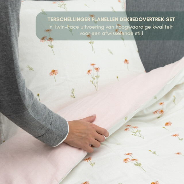 Terschellinger Wolweelde Luxueuze terschellinger flanellen winter dekbedovertrekset – minimalistisch 3339056 large