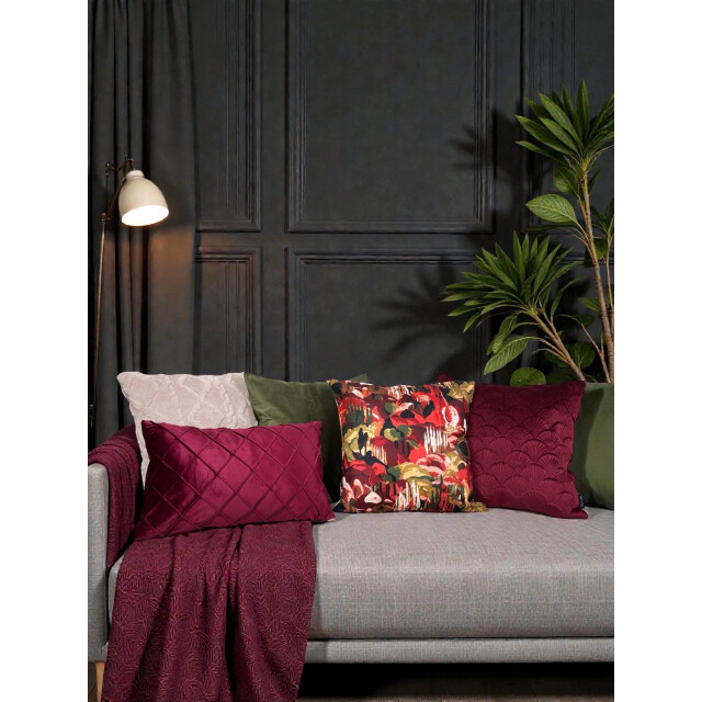 Gek op kussens! Sierkussen mountain trees | 45 x 45 cm | katoen/linnen 3480767 large