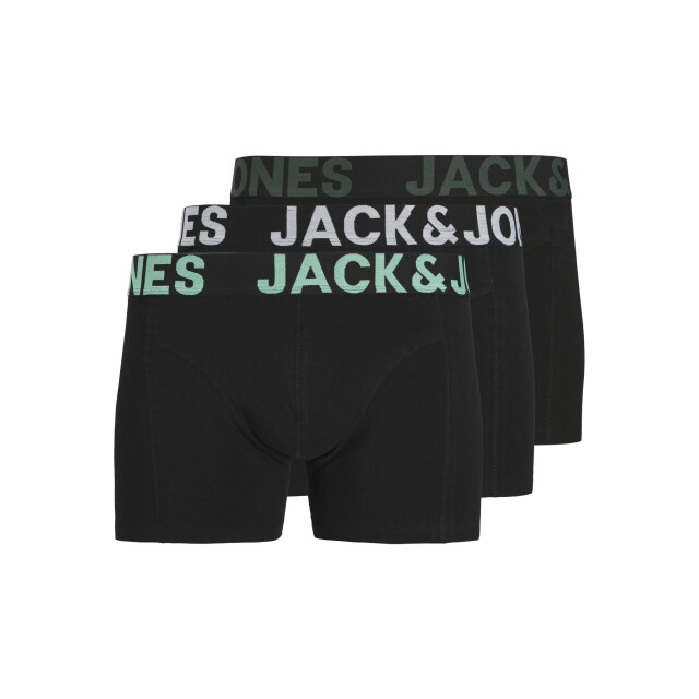 Jack & Jones Heren boxershorts trunks jacelias 3-pack 12285145-Black large