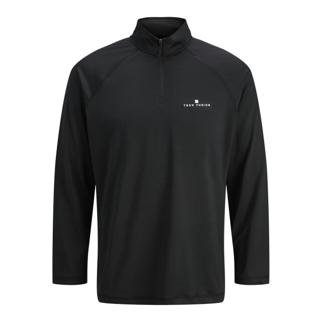 Jack & Jones Heren zip skipully jjalpes 12284829-Black Beauty large