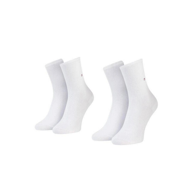 Tommy Hilfiger Dames effen sokken (set van 2) UTNA1106_white large