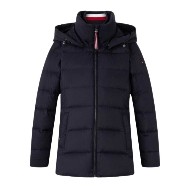 Tommy Hilfiger Dames gewatteerd slim jasje UTNA765_navy large