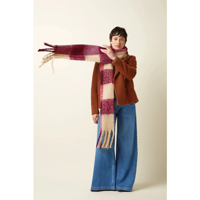 King Louie Scarf cabernet red 10224-622 large