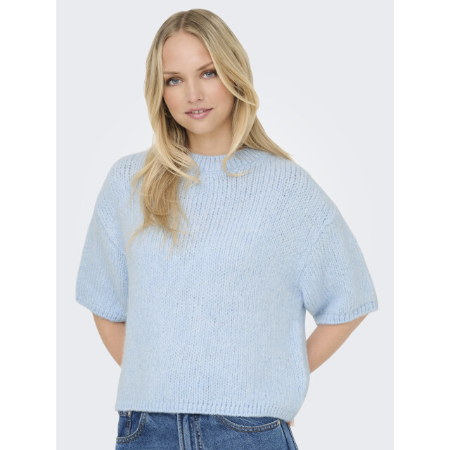 Jacqueline de Yong linea s/s pullover o-neck knt no 15367237 cashmere 06712.211.0166 large